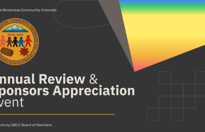Annual Review & Sponsors Appreciation Event